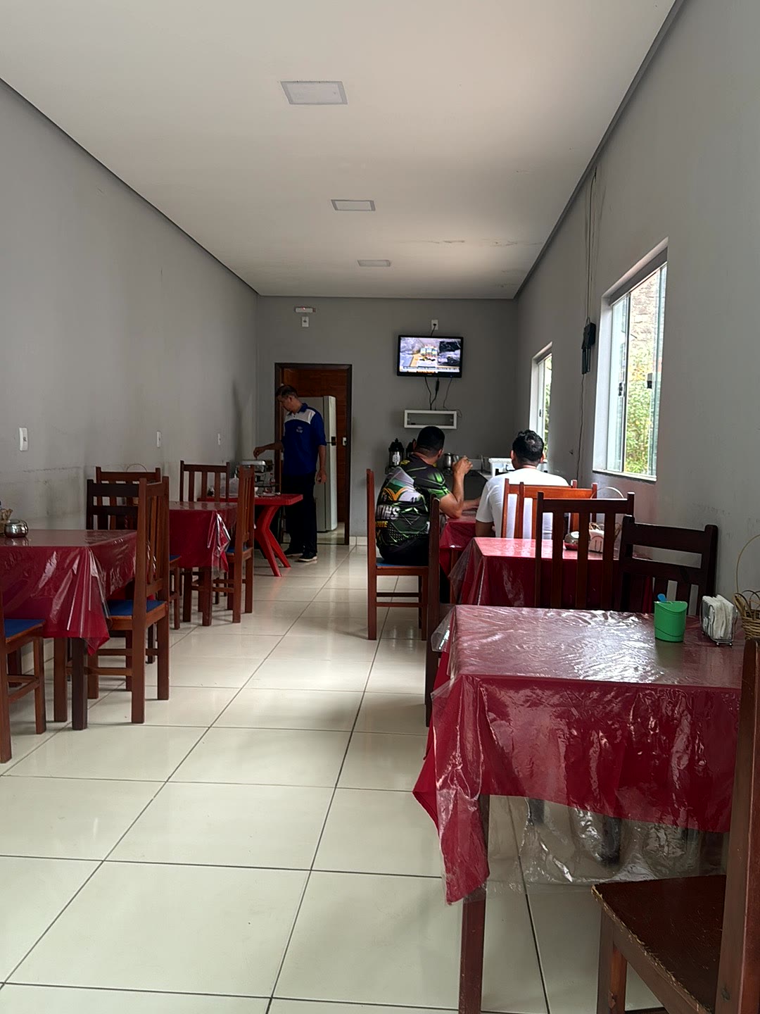 Salão do café da manhã do Hotel Vitória